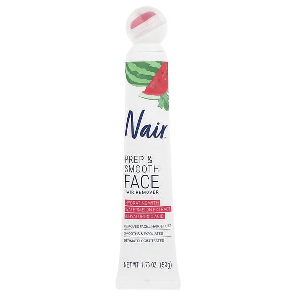 Nair, ผลิตภัณฑ์กำจัดขน Prep & Smooth Face ขนาด 1.76 ออนซ์ (50 ก.)