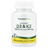 維生素 D3 和 K2，90 粒膠囊