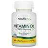Vitamin D3, 125 mcg (5,000 IU), 60 Softgels