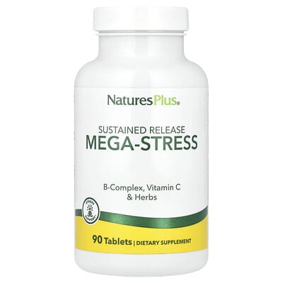 NaturesPlus, Extended-Release Mega-Stress, 90 Tablets