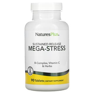 NaturesPlus, Complejo Mega-estrés, 90 comprimidos