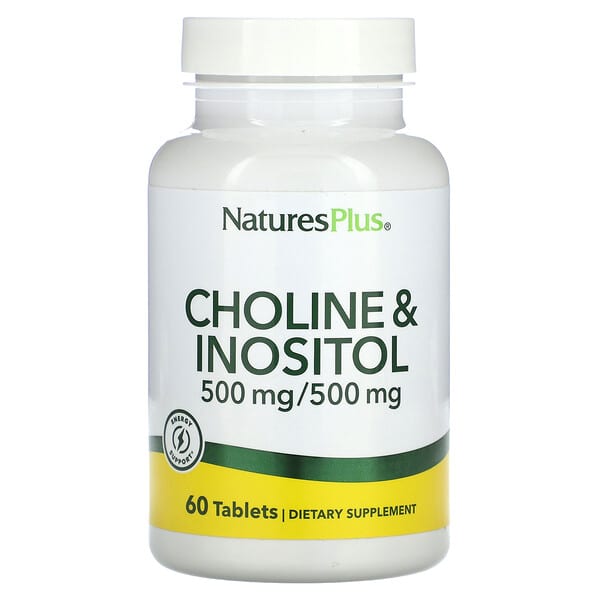 NaturesPlus, Choline & Inositol, 60 Tablets