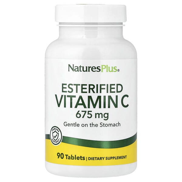 NaturesPlus Esterified Vitamin C, 675 mg, 90 Tablets