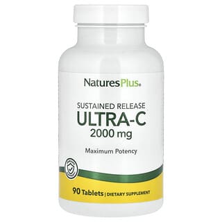 NaturesPlus, Ultra-C, Vitamin C, 2.000 mg, 90 Tabletten