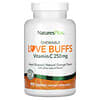 Love Buffs masticables, Vitamina C, Naranja natural, 250 mg, 90 comprimidos
