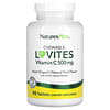 Жевательные Lovites, витамин C, натуральные фрукты, 500 мг, 90 таблеток