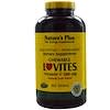 Chewable Lovites, Vitamin C, Natural Fruit Flavor, 500 mg, 180 Tablets