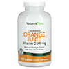 Vitamin C, Chewable Orange Juice, 500 mg, 180 Tablets