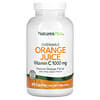Zumo de naranja masticable, Vitamina C, Naranja natural, 1000 mg, 60 comprimidos