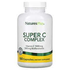 NaturesPlus, Super C Complex, 180 Capsules