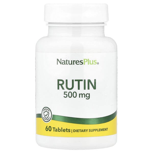 NaturesPlus Rutin, 500 mg, 60 Tablets