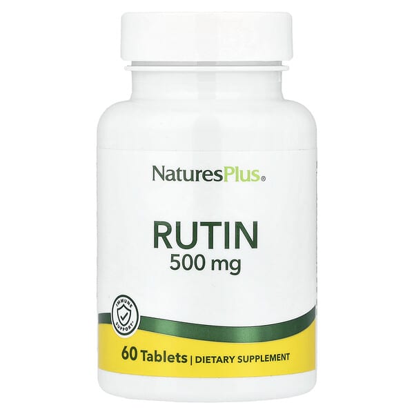 NaturesPlus, Rutin, 500 mg, 60 Tablets