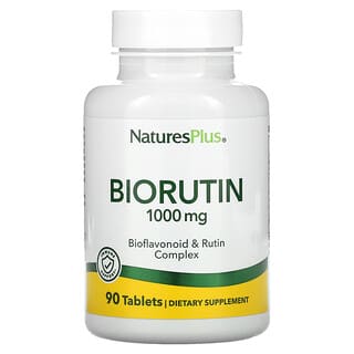 NaturesPlus, 바이오루틴, 1000 mg, 90 태블릿