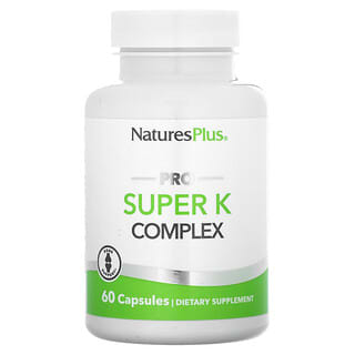 NaturesPlus, Complexo Pro Super K, 60 Cápsulas
