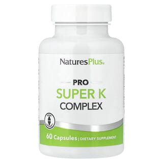 NaturesPlus, Pro Super K Complex, 60 Capsules (2,040 mcg per Capsule)