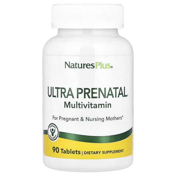 NaturesPlus Ultra Prenatal® Multivitamin, 90 Tablets