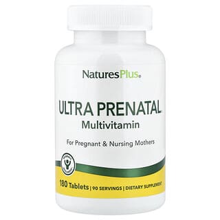 NaturesPlus, Ultra Prenatal, мультивитамины для беременных, 180 таблеток