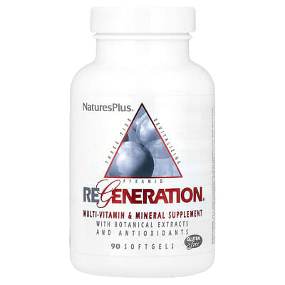 NaturesPlus, Regeneration®, Multivitamin and Mineral Supplement, 90 Softgels