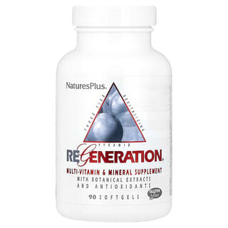 NaturesPlus, Regeneration, Multi-Vitamin & Mineral Supplement, 90 Softgels