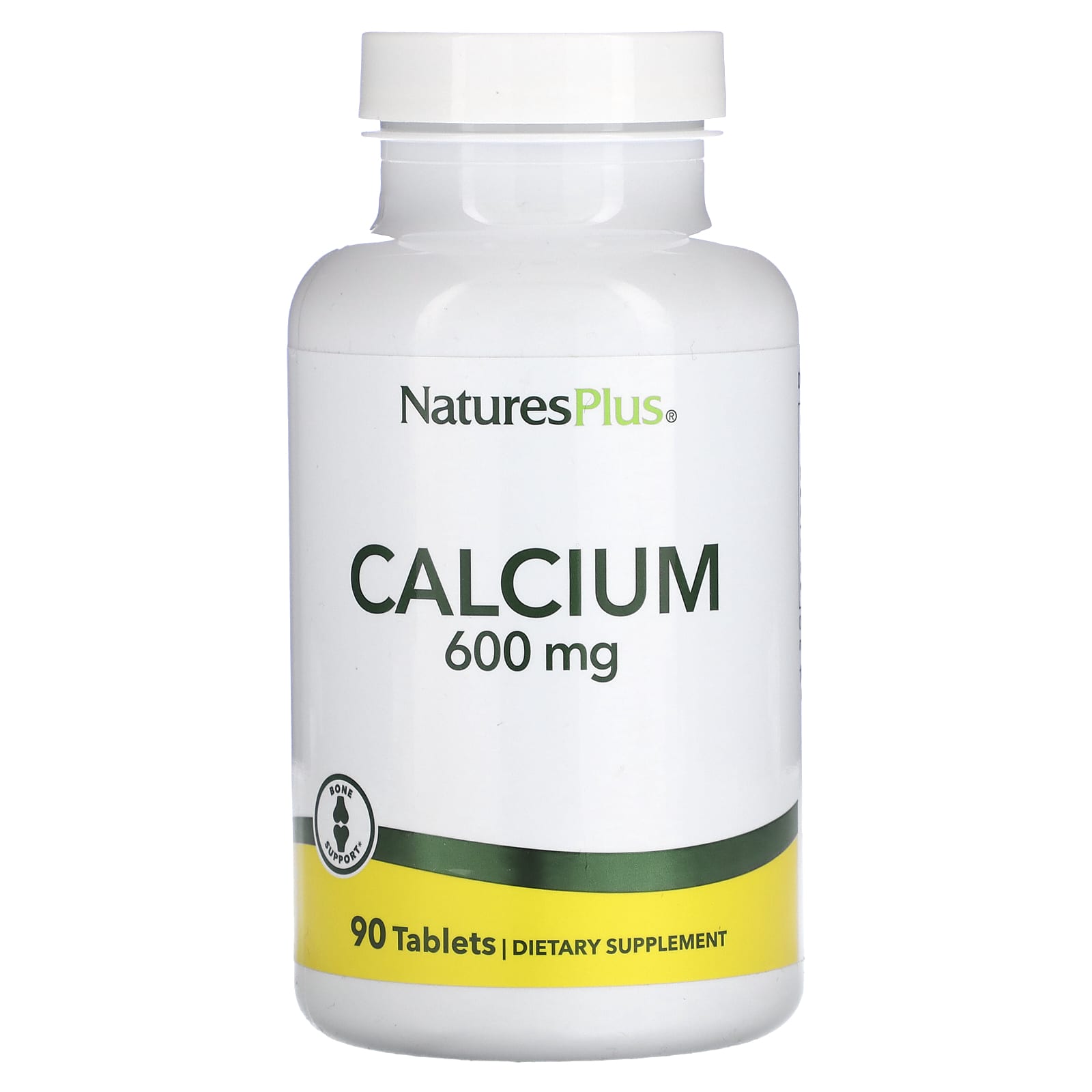 NaturesPlus, Calcium, 600 mg, 90 Tablets