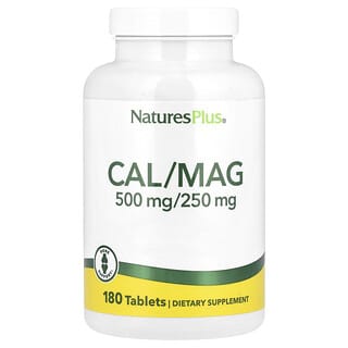 NaturesPlus, Cal / Mag, 180 comprimidos