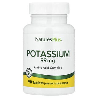 NaturesPlus, Potassium, 99 mg, 90 Tablets