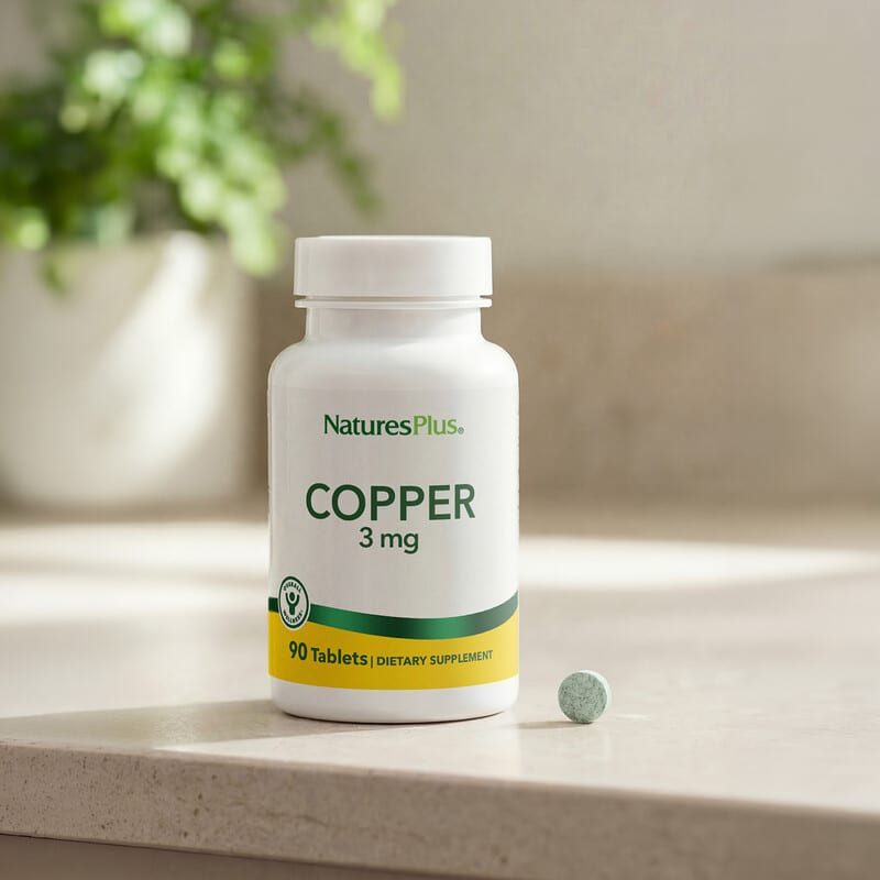 Copper, 3 mg, 90 Tablets