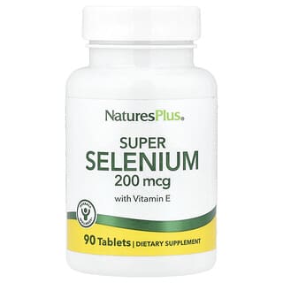 NaturesPlus, Super Selenium, 200 mcg, 90 Tabletas