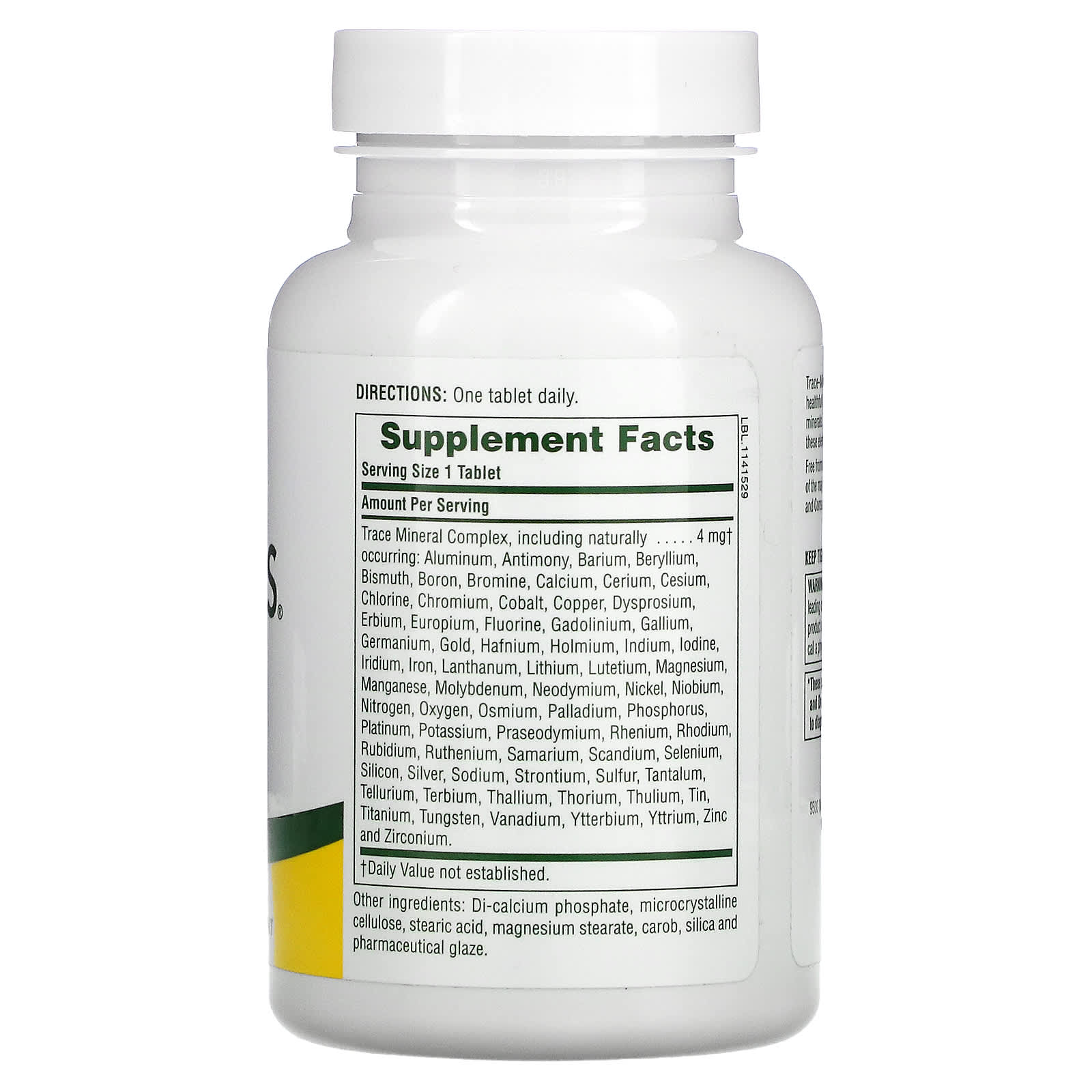 NaturesPlus, TraceMins, Trace Mineral Complex, 180 Tablets