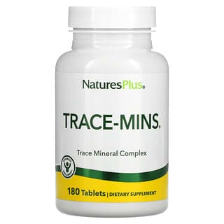 NaturesPlus, Trace-Mins, Trace Mineral Complex, 180 Tablets
