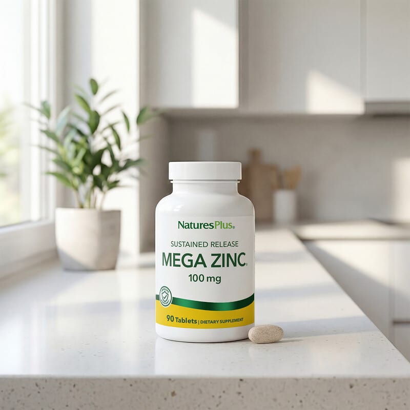 Mega Zinc®, Sustained Release , 100 mg, 90 Tablets