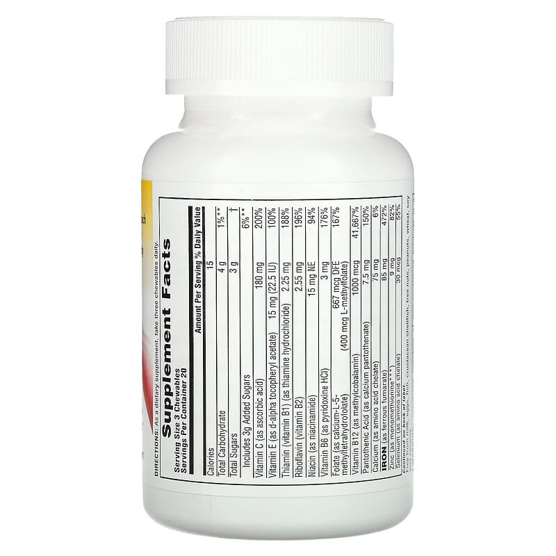 Купить NaturesPlus, Hema-Plex, жевательная добавка с железом, с ягодным вкусом, 60 жевательных таблеток