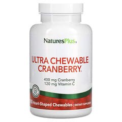 NaturesPlus, Ultra Chewable Cranberry , 180 Heart-Shaped Chewables