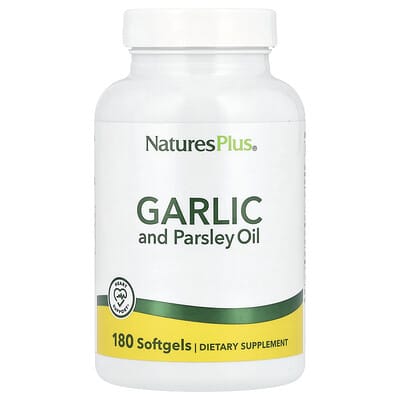 NaturesPlus, Garlic & Parsley Oil, 180 Softgels