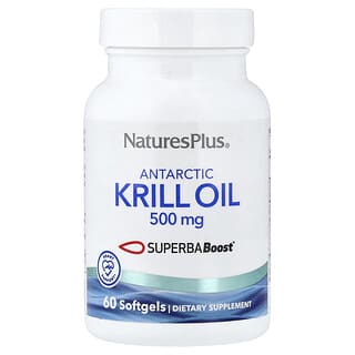 NaturesPlus, Antarctic Krill Oil, 500 mg, 60 Softgels