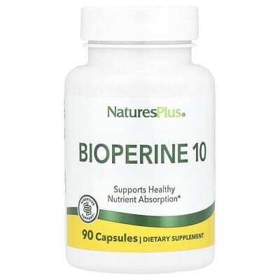 NaturesPlus, BioPerine 10, 90 Capsules (10 mg per capsule)