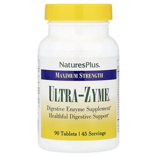 NaturesPlus, Maximale Stärke, Ultra-Zyme, 90 Tabletten