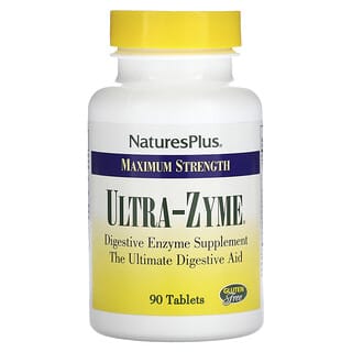 NaturesPlus, Максимальная сила действия, Ultra-Zyme, 90 таблеток