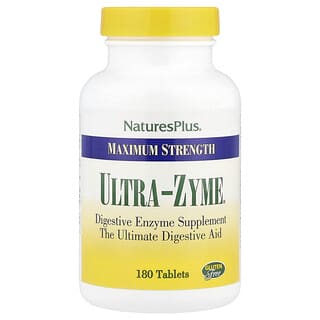 NaturesPlus‏, Ultra-Zyme, עוצמה מרבית, 180 טבליות