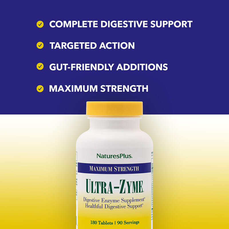 Ultra-Zyme®, Maximum Strength, 180 Tablets