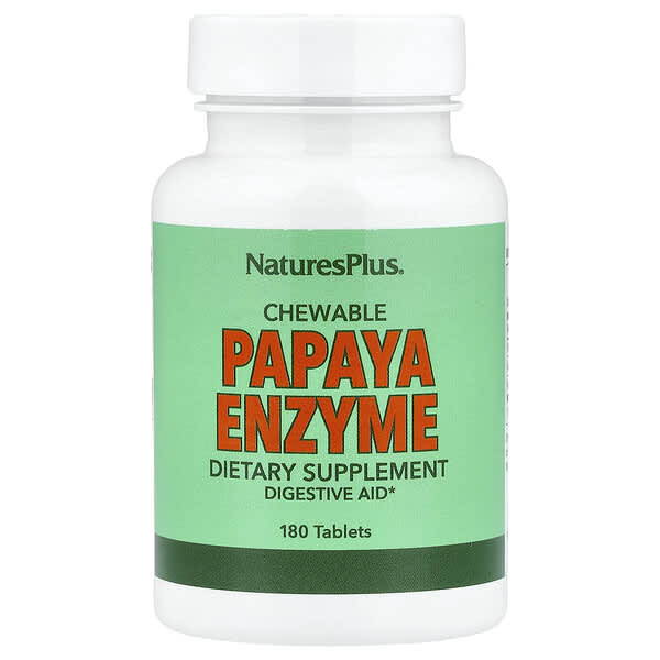 Chewable Papaya Enzyme, 180 Tablets