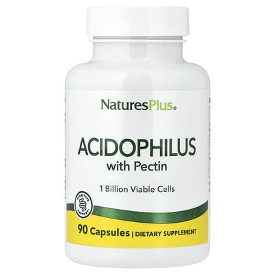 NaturesPlus, with Pectin Lactobacillus, 90 Capsules