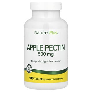 NaturesPlus, Apple Pectin, Apfelpektin, 500 mg, 180 Tabletten