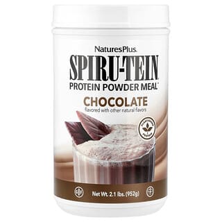 NaturesPlus, Spiru-Tein, High Protein Energy Meal, Chocolate, 2.1 lbs. (952 g)