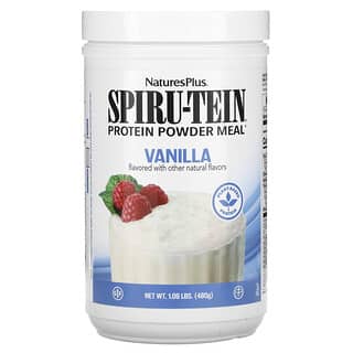 NaturesPlus, Spiru-Tein, Harina de proteína en polvo, Vainilla`` 480 g (1,06 lb)