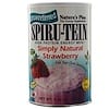 Spiru-Tein, High Protein Energy Meal, Simply Natural Strawberry, Unsweetened, 0.82 lb (370 g)