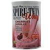 Spiru-Tein蛋白乳清，高蛋白质能量餐，樱桃禧年，1.05 磅。(476克)