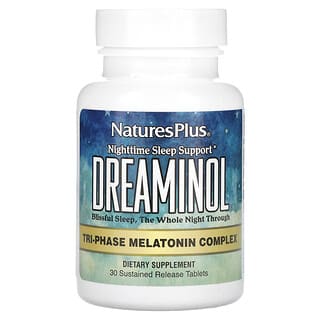 NaturesPlus, Dreaminol, 30 Comprimidos de Liberação Sustentada