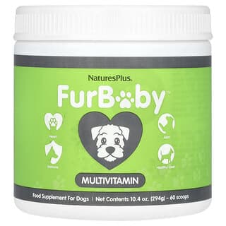 NaturesPlus, FurBaby（ファーベビー）、犬用マルチビタミン、294g（10.4オンス）