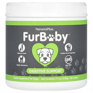 NaturesPlus, FurBaby，犬類消化幫助，7.4 盎司（210 克）